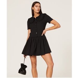 Sandro Peter Pan Collar Dress